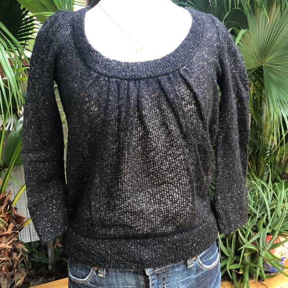 Diane von Furstenberg black sweater - Picture 2 of 15